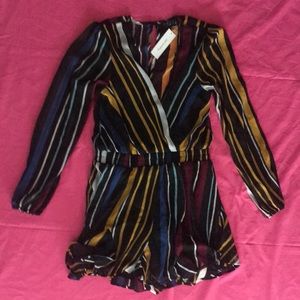 Trixxi Multi Color Dress/Jumper Size Medium NWT